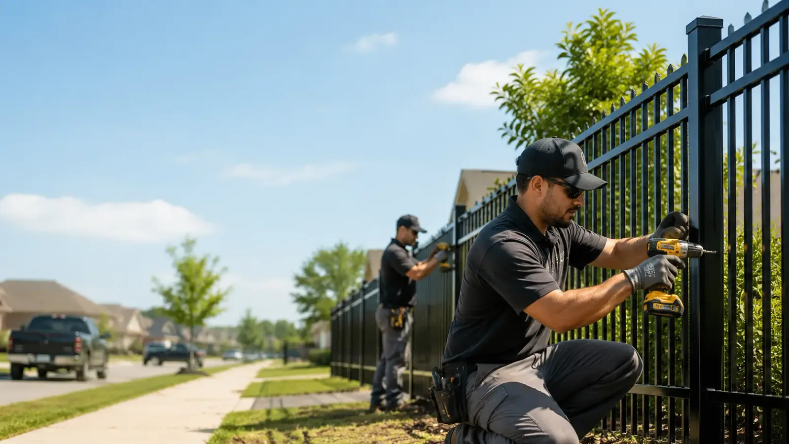 Metal Fence Installation in Jamesville, VA